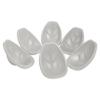 ECR4Kids Leaf Floor Seat, Rocker Chair, Light Grey, 6-Piece view 1