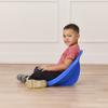 ECR4Kids Leaf Floor Seat, Rocker Chair, Blue, 6-Piece view 2
