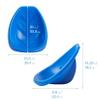 ECR4Kids Leaf Floor Seat, Rocker Chair, Blue, 6-Piece view 3
