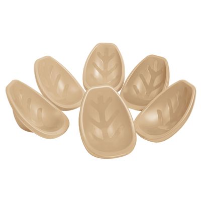 ECR4Kids Leaf Floor Seat, Rocker Chair, Sand, 6-Piece