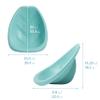 ECR4Kids Leaf Floor Seat, Rocker Chair, Seafoam, 6-Piece view 3