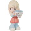 Precious Moments 223007 Mom, Youre Amazing Blonde Girl Bisque Porcelain Figurine view 2