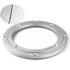 8-28 Inches Aluminum Lazy Susan Turntable Ring Round Rotating Bearing Turntable Heavy Duty Hardware For Kaleidoscopes Tabletop Serving Trade Show Displays view 1