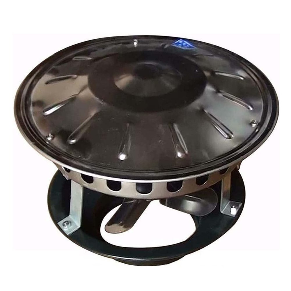 UZIAH Chimney Exhaust Fan Fan, Chimney Smoke Evacuator, Roof Chimney Induced Draft Smoke Evacuator Inducer Fans, Stainless Steel Fireplace Chimney Fan,70w,Caliber 14cm