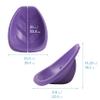 ECR4Kids Leaf Floor Seat, Rocker Chair, Purple, 6-Piece view 3