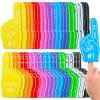Sinmoe 100 Pcs Mini Foam Fingers Football Party Favors #1, Multicolor view 1