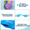 Sinmoe 100 Pcs Mini Foam Fingers Football Party Favors #1, Multicolor view 3