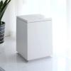 ZALORD Garbage Can Simple Large-Capacity Trash can Household Square Indoor Trash can Office Bedroom Waste Paper Basket Garbage Cans for Kitchen ( Color : Gold ) view 4