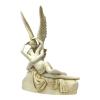 Cupid & Psyche Cast Marble Statue God Eros Nude Love & Soul Sculpture 13.77 in view 3