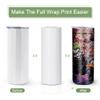 AGH 50 Pack Sublimation Tumblers 15 oz Skinny StraightStainless Steel Double Wall Insulated Straight Sublimation Tumbler with Lid and Strawfor DIY Gift Coffee Tea Beverages view 3