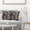 2 Piece Scottish Terrier Throw Pillow Covers, Scottie Dog Lover Cushion Cover, Gift for Scottish Terrier Mom/Pet Dog Lover/Puppy Owner, Cute Puppy Print Pillowcases for Sofa Couch Home Decor view 2