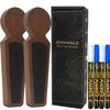 OUYOOLE Beer Tap Handle, 2 Pack Tap Handles, Keg Tap Handle with 4 Pen and Gift Wrapping for Kegerator, Homebrew and Bars view 1