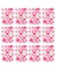 12 Pack Artificial Flower Wall Panels 24" x 16" Pink&White Faux Hydrangea and Rose Artificial Flower Backdrop Panels for Wedding Party Event Flower Wall Decor view 1