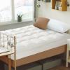 CYMULA Twin XL Mattress Topper - Soft Cooling Mattress Pad for College Dorm Room Essentials - Extra Thick Long Protector Cover for Back Pain, Single Bed Topper Pillow Top with 8''-21'' Deep Pocket view 1