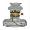 SYALEO Oil Lamp Lantern Classic Chamber Oil Lamp with Wick Clear Crystal Kerosene Lamp Lantern for Indoor Use Emergency Hurricane Lamp Home Lighting Desktop Camping Lamp Tabletop Decor view 1