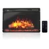Oxhark Flame 26 Inches Electric Fireplace Inserts, 1500W Wall Recessed with Remote Control, Timer, 6 Brightness and 5 Speeds, Overheating Protection, Fireplace Heater for Indoor Use view 1