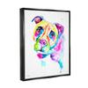 Stupell Industries Pit Bull Casual Watercolor Style Floating Framed Wall Art, Design by Jen Seeley view 2