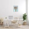 Stupell Industries Fluffy Alpaca Happy Animal Giclee Framed Wall Art, Design by Jen Seeley view 2