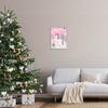 Stupell Industries Magical Christmas Pink Unicorn Giclee Framed Wall Art, Design by Angela Nickeas view 2