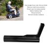 QSTNXB Cane Holder, Stainless Steel Easy Installation Anti Scratch Cane Accessories, Cane Storage Holder Free Hands Mobility Scooter Accessories, for Walker, Rollator view 2