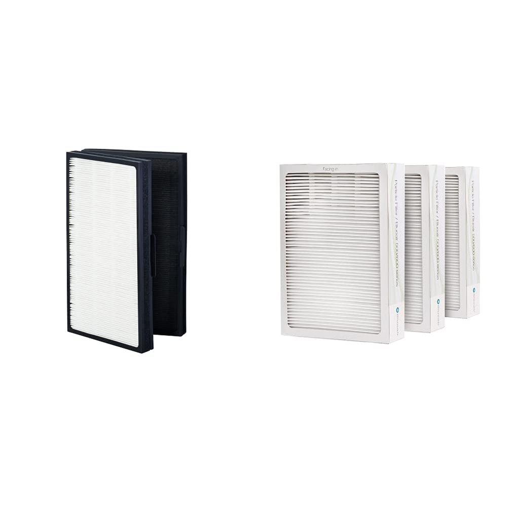 BLUEAIR Pro M, L, XL Genuine Replacement Particle Filter & Classic 500/600 Genuine Particle Replacement Filter; fits 680i, 501, 503, 505, 510, 550E, 555EB, 601, 605, 650E