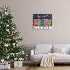 Stupell Industries Snowy Christmas Town Santa Overhead Canvas Wall Art, Design by Nancy McKenzie view 2
