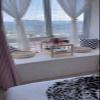 A.Monamour Short Curtain for Small Window 2 Panels Solid White Cotton Linen Transparent Sheer Voile Lace Window Treatment Valance Drapes Half Curtain for Kitchen Bedroom Cabinet Curtain Door Curtain view 3