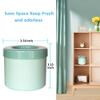 3D Cylinder Ice Cube Ice Bucket Mold Mold Ice Cube Trays Press-Type Easy-Release Ice Maker 60 pcs 3D Cube Ice Easy-Release Ice Cup Small Size Blue view 2