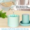 3D Cylinder Ice Cube Ice Bucket Mold Mold Ice Cube Trays Press-Type Easy-Release Ice Maker 60 pcs 3D Cube Ice Easy-Release Ice Cup Small Size Blue view 3