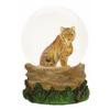 1 Pcs of Forest Jungle Apex Predator Orange Bengal Tiger Glitter Snow Globe 100mm Decor view 1