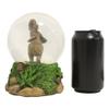 1 Pcs of Grasslands African Bush Elephant Glitter Water Globe Figurine view 4