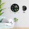 True 4U 17-Inch Black Moon Shelf  Elegant Wooden Wall Display with Intricate Star or Sun Cutouts, Perfect for Crystals, Rocks, Essential Oils, and Small Dcor view 3