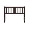 AFI, Tahoe Solid Wood Slatted Headboard, Full, Espresso view 4