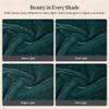 HiEnd Accents Stella Faux Silk Velvet 3 Piece Bedspread Set with 2 Pillow Shams, Queen, Teal, Ruffle Skirt Romantic Western Modern Traditional Style Bedding, 1 Bed Spread and 2 Pillow Cases view 3