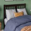 AFI, Tahoe Full Platform Bed with Matching Footboard & Set of 2 Under-Bed Storage Drawers, Espresso view 4