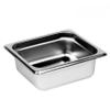TrueCraftware-1/6 Size 2-1/2" Deep Stainless Steel Anti-Jamming Steam Pan 22 Gauge- Chafing Steam Table Pans Catering Food Storage Metal Hotel Pan for Restaurant Events Catering Use view 1