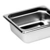 TrueCraftware-1/6 Size 2-1/2" Deep Stainless Steel Anti-Jamming Steam Pan 22 Gauge- Chafing Steam Table Pans Catering Food Storage Metal Hotel Pan for Restaurant Events Catering Use view 2