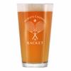 Bevvee Causing A Racket - Pint Glass for Beer - Funny Tennis Themed Decor and Gifts - 16 Oz Glasses view 1