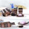 NOBRIM Bathroom Accessory Bathroom Accessories Set 5-Piece, Resin Vintage Toiletries Soap Dispenser, Soap Dish, Tumbler, Toothbrush Holder, Cotton Swab Box Bathroom Wash Set view 3