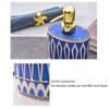 NOBRIM Bathroom Accessory Ceramics Bathroom Accessories Set 6-Piece Bathroom Wash Set Soap Dispenser Toothbrush Holder Toothbrush Cup Soap Dish Tray Sets Bathroom Wash Set view 3