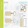 Bridal shower favors for guests - Bridal shower Favor Keychain - Personalized bridal shower gift view 3