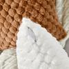 Yaertun Pack of 2 Super Soft Cozy Decorative Throw Pillow Covers Fuzzy Plush Faux Fur Luxury Cushion Cover Pillowcase for Sofa Couch Bed Livingroom 20x20 Inch White view 4