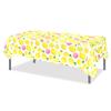 2 Pcs Lemon Plastic Tablecloth, Lemon Summer Table Cover Lemon Disposable Rectangle Table Cover Yellow Lemon Waterproof Table Cloth for Summer Lemon Party Summer Fruit Party Picnic Decor, 54 x 87 Inch view 2