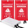 Mondoshop Fire Blankets Emergency for Kitchen Home - Emergency Fire Retardant Blanket for Home Fireproof Blanket for Camping, Grill, Car, Office, Warehouse, School, Picnic, Fireplace view 1
