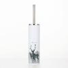 NOBRIM Bathroom Accessory Bathroom Accessories Set 6-Pieces Plastic Elk Wash Set Toothbrush Holder,Cup,Soap Dispenser,Soap Dish,Toilet Brush Holder,Trash Can Bathroom Wash Set view 3