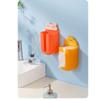 ROHNES Punch-Free Wall-Mounted Tissue Box Cover Rectangle Plastic Bathroom Storage Organizer Dispenser Cute Desktop Storage Box view 3