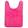 Lifup Soft U-Shaped Bathroom Rug, Memory Foam Bath Mat, Non Slip Water Absorption Dry Fast Toilet Mat, Bathroom Floor Mat Fuchsia 1.6 x 2.6 Feet view 1