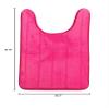 Lifup Soft U-Shaped Bathroom Rug, Memory Foam Bath Mat, Non Slip Water Absorption Dry Fast Toilet Mat, Bathroom Floor Mat Fuchsia 1.6 x 2.6 Feet view 3