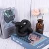 Jlong Wood Knot Decor Chain Link Modern Farmhouse Boho Coffee Table Accent view 2