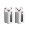 ROHNES Personalized Bear Shape Tissue Box Cover Wall-Mounted Tissue Cover Storage Tissue Box Holder 14x25x9 cm/5.5x9.8x3.5 in view 1